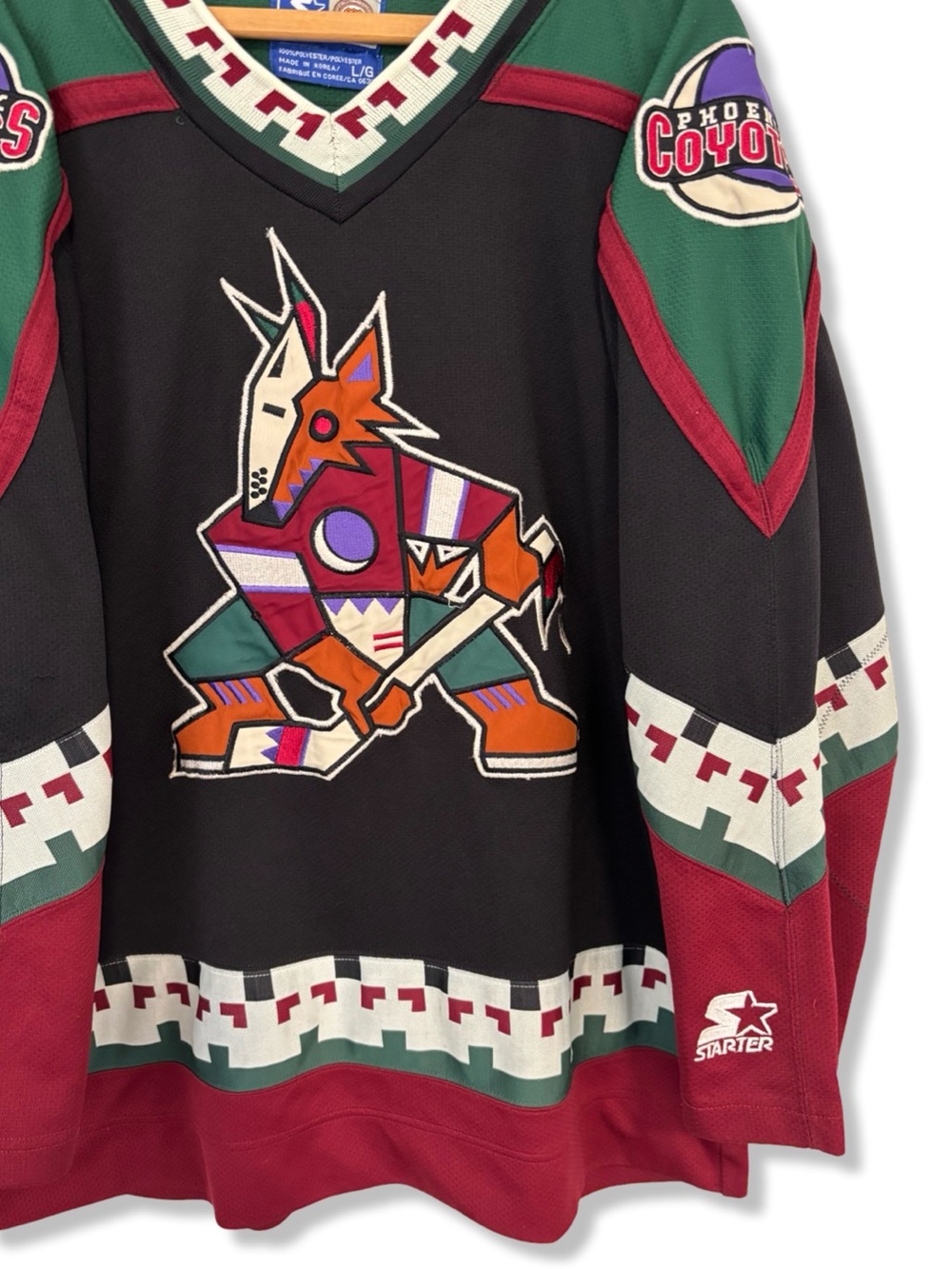 Vintage 90s Starter Phoenix Coyotes Hockey Jersey - Picture 3 of 6